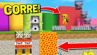 ¡NADIE SOBREVIVE A ESTAS TRAMPAS DE MINI WORLD!  MIKECRACK DEATH RUN #9