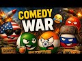 Country ball funny war (PAKISTAN vs America Vs India)