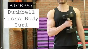 Biceps Dumbbell Cross Body Curl