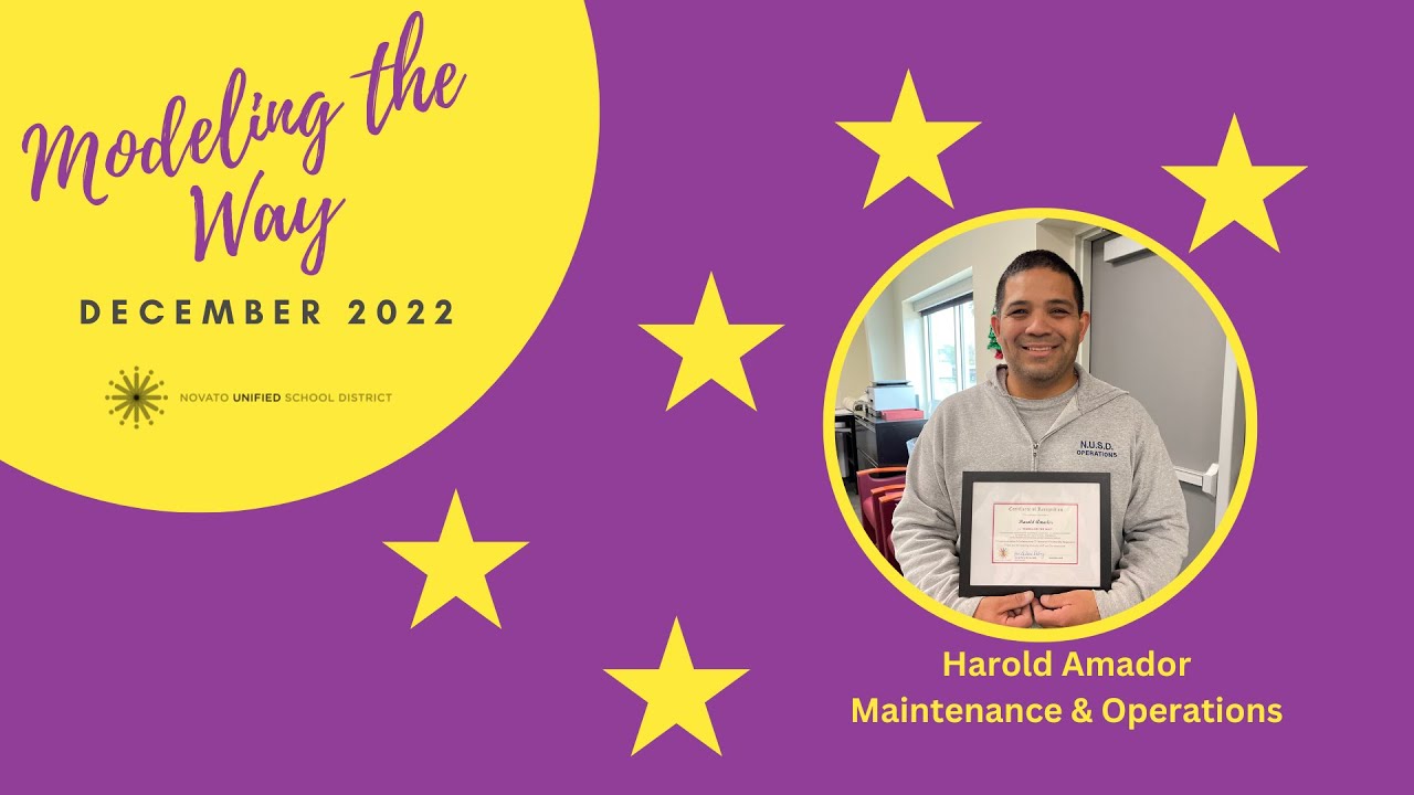 Modeling the Way December 2022: Harold Amador