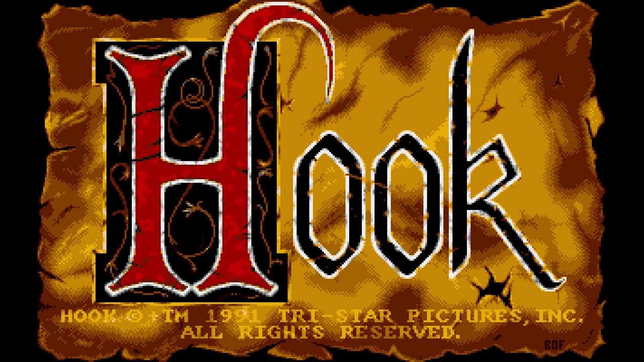Jeu HOOK Atari ST Version Française CIB - Boîte, Disquettes, Notice - Bon état