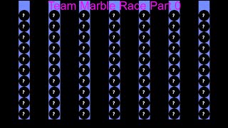 Team Marble Race Part 0:Where's the challenge?