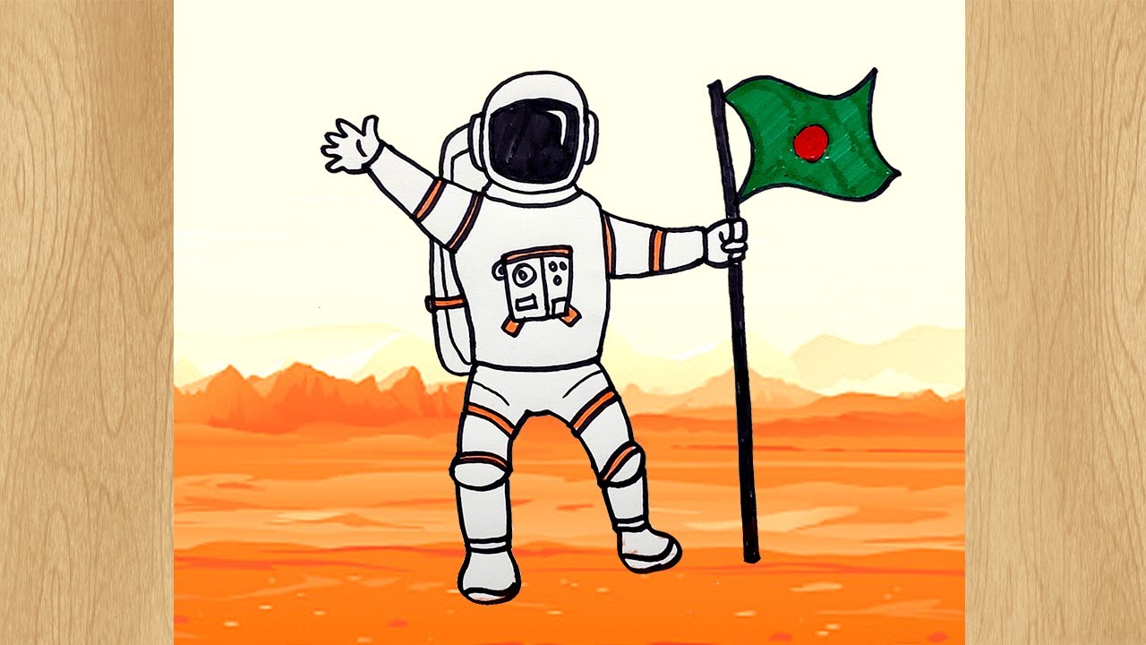 Mission To Mars Drawing