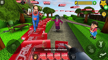 Scary Teacher 3D | MOD MENU | troll mini Miss T  (android, ios) part 1449