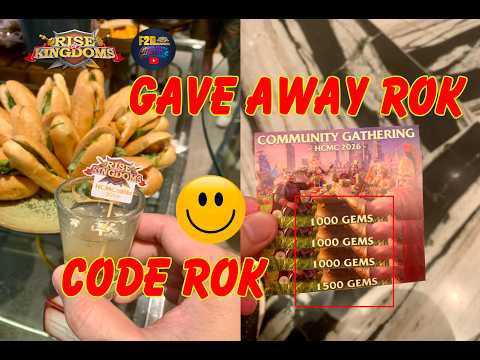 🔴Phát CODE ROK - Hậu OFFLINE HCM 2026 | KVK 1 #4048 Đánh Man rợ lấy điểm danh dự #riseofkingdoms