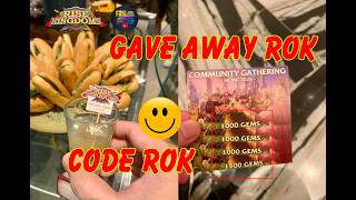 🔴Phát CODE ROK - Hậu OFFLINE HCM 2026 | KVK 1 #4048 Đánh Man rợ lấy điểm danh dự #riseofkingdoms