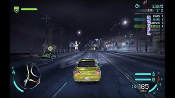 NFS Carbon Battle Royale - Part 21 - Race #15 - Beachfront (Circuit)