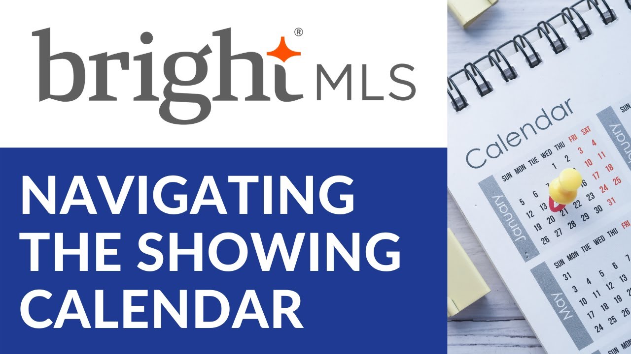 Navigating Showing Calendar - YouTube