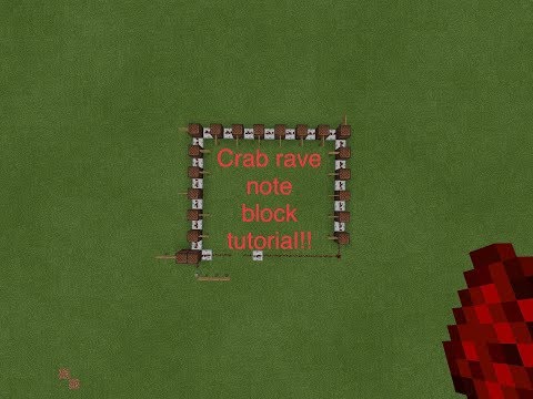 Crab Rave (Minecraft Noteblock Tutorial)