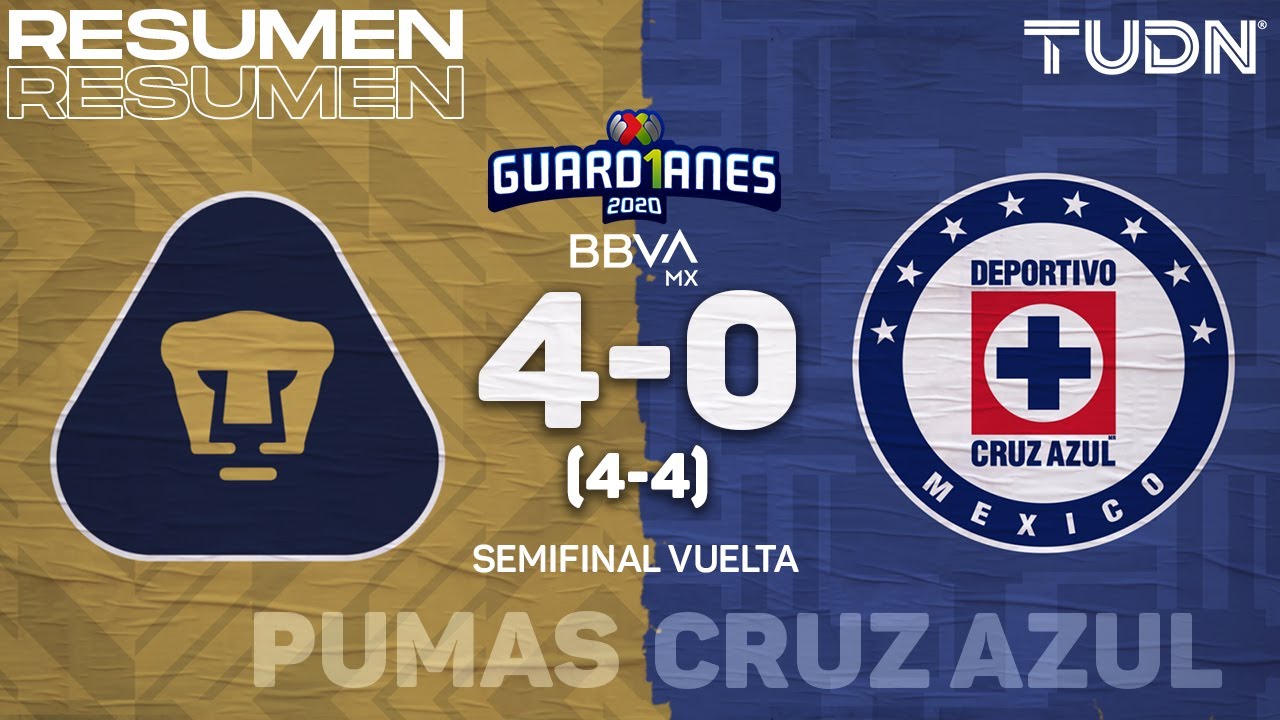 Teseo Islas Faroe Cerco Resumen y goles | Pumas 4(4)-(4)0 Cruz Azul | Semifinal Vuelta Guard1anes  2020 Liga BBVA Mx | TUDN - YouTube