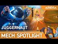 Mech arena  mech spotlight  juggernaut