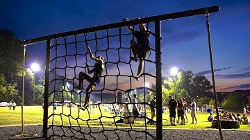 Obstacle Course Cargo Net for MoveStrong FitGround Outdoor Fitness