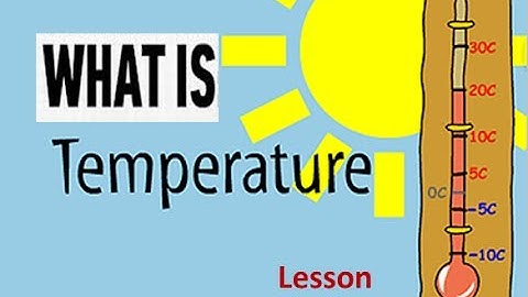 What is Temperature -Understanding and Definition  for kids