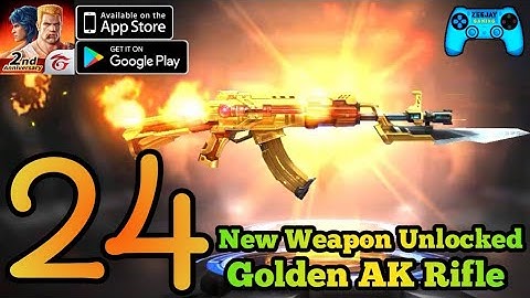 Garena Contra Returns | Unlocking New Weapon | Golden AK Rifle