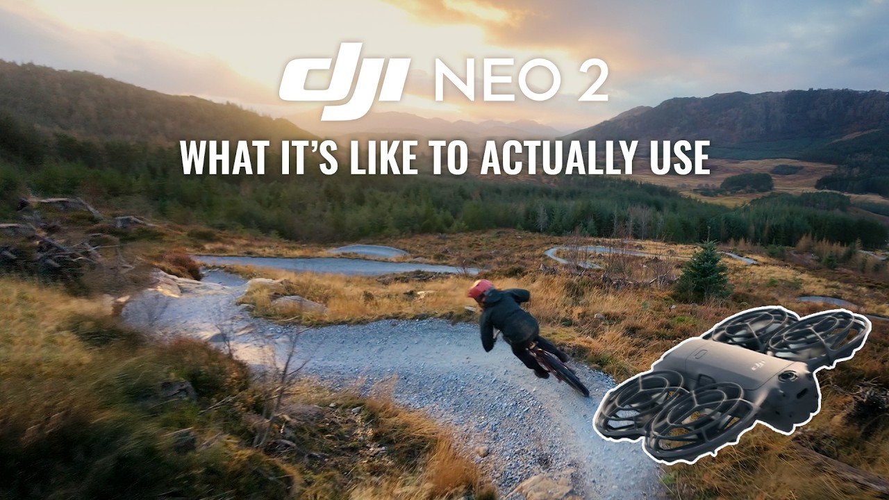 DJI Neo 2 - Running & Mountain Bike Real World Test & Review