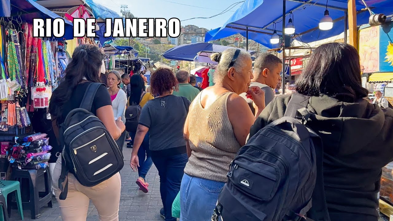FROM MORRO DA PROVIDÊNCIA TO LAPA — REAL SCENES OF RIO DE JANEIRO【4K】🔥