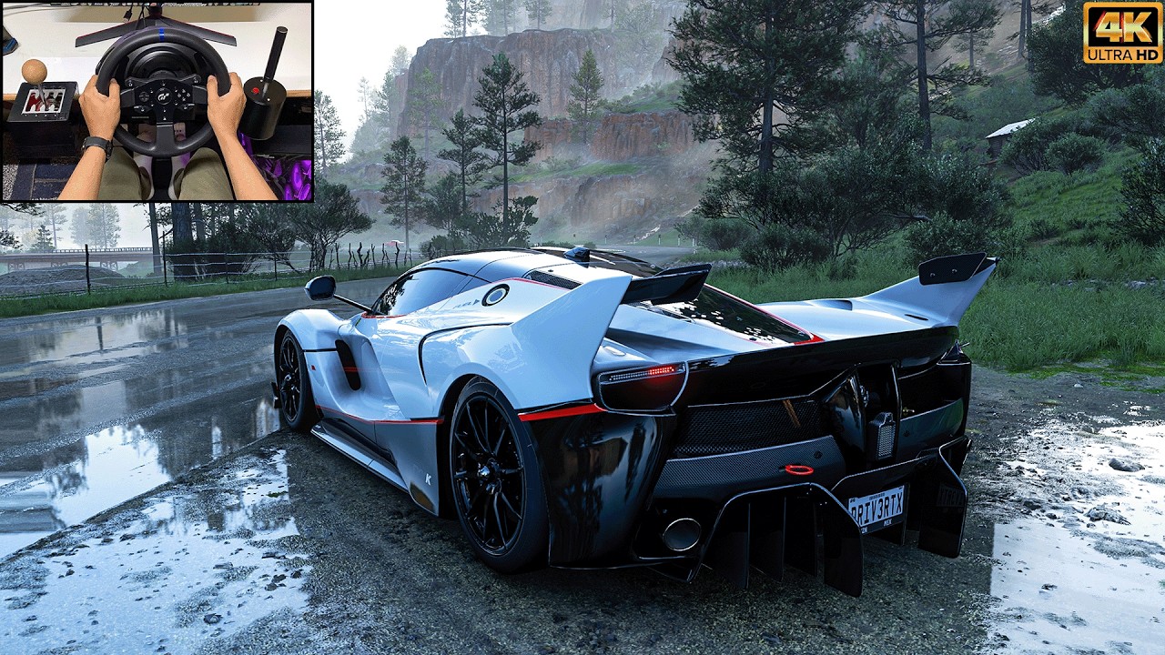 Ferrari FXX K VS Hypercars - Forza Horizon 5 | Thrustaster T300 RS