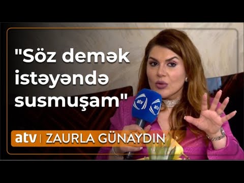 Xatunun böyük gəlini ilk dəfə efirdə: Bizim çox əziyyətimizi çəkib - Zaurla Günaydın