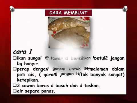 Resep & Cara Membuat Ikan Pekasam - YouTube