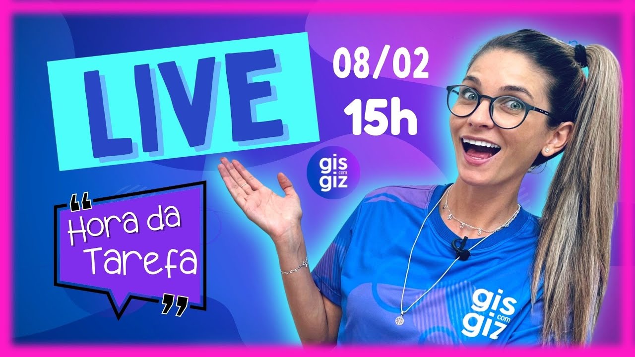 MATEMÁTICA BÁSICA - LIVE HORA DA TAREFA GIS COM GIZ 