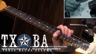 Miniatura de vídeo de "Texas Shuffle Blues - Solo Performance"