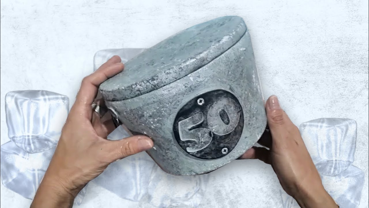 Hielera con Efecto Zinc / Souvenir / Centro de mesa