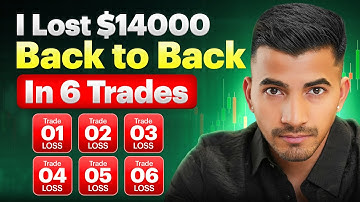 How I Lost $14,000 Back-to-Back in 6 Trades | My Biggest Trading Mistakes