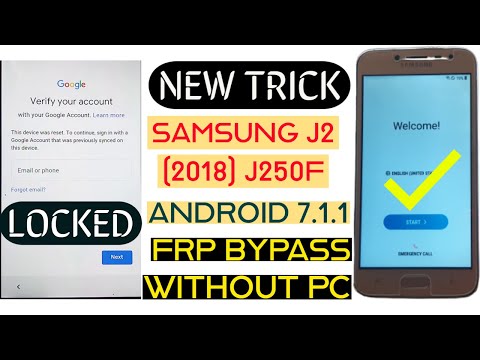 Video Samsung J250F FRP Bypass 2022 - youtube