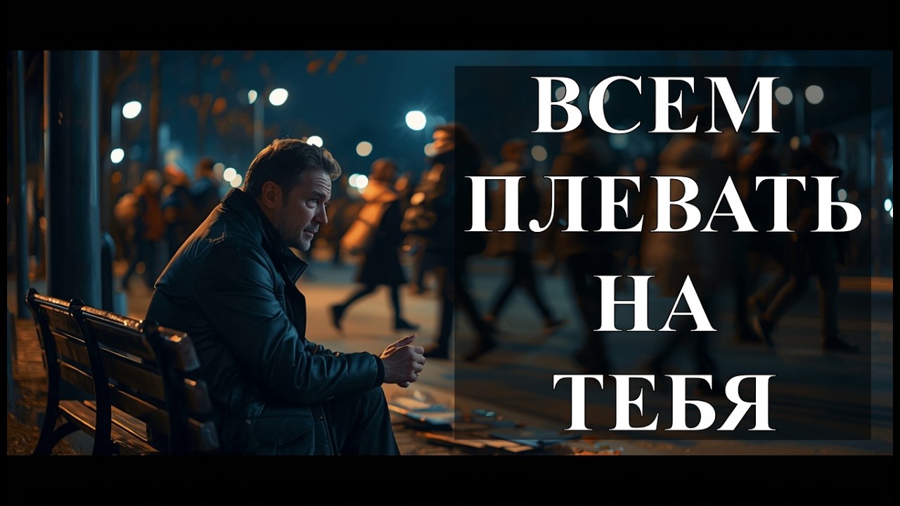 Когда я понял, что всем на меня плевать — стало легче жить