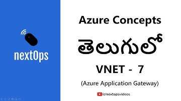 14 - Azure in Telugu - Virtual Networks - Application Gateway