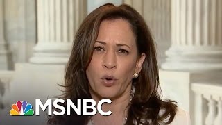 Senator Kamala Harris Weighs In On Comey Firing, Michael Flynn Reports | Andrea Mitchell | MSNBC