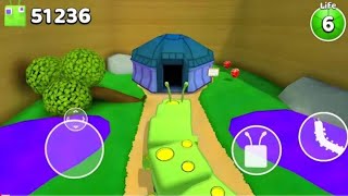Hive Boss secret caterpillar cave upgrade baru!! Super Bear adventure walkthrough game play  screenshot 1