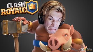 xQc Smokes Everybody With His Hog In Clash Royale