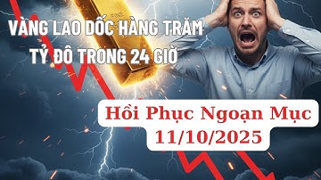 Vàng Lao Dốc Hàng Trăm Tỷ Đô Trong 24 Giờ, Hồi Phục Ngoạn Mục