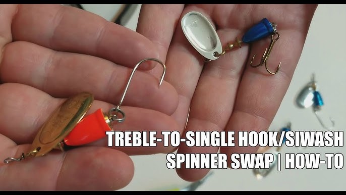 Best Way To Replace Treble Hooks With Single Hooks 