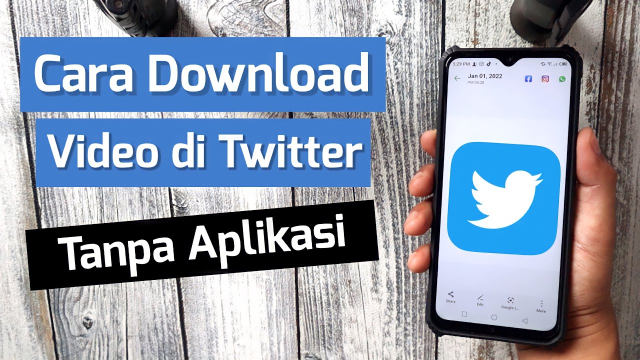 Cara Download Video Di Twitter Tanpa Aplikasi Apapun YouTube