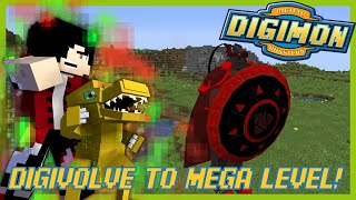 DIGIVOLVE TO MEGA! Minecraft Digimobs Tamers Episode 16