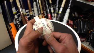 野球 baseball shop【#241】野球ボール比較① MLB vs JAPAN Comparison of a baseball part 1