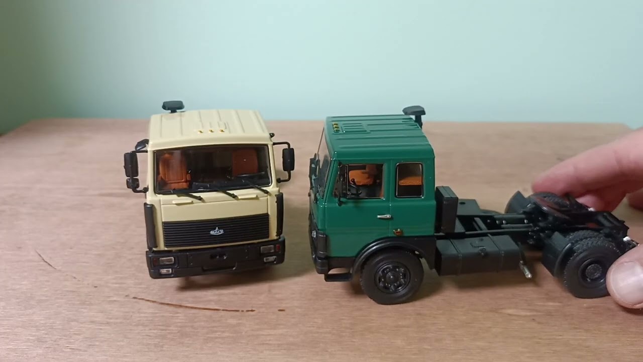 МАЗ  5432  -  1989 год.  //. МАЗ. 5432. -  1981. Год.  / Сравнение /. Обзор.