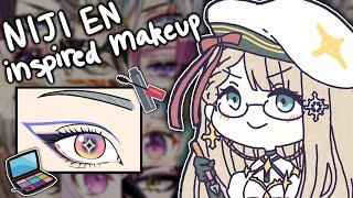 Designing even MORE makeup looks for NIJI EN!