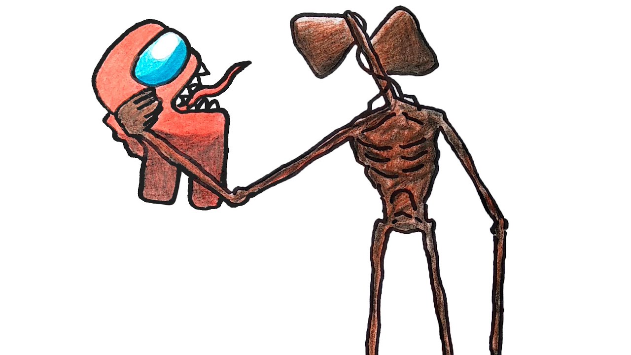 Рисунок сиреноголовый видео