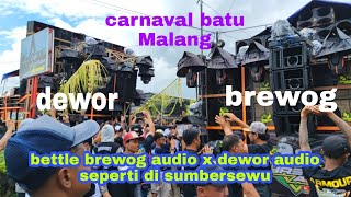 bettel brewog audio x dewor audio seduluran carnaval batu malang