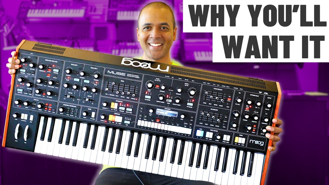 Analog Cases - perfectly placed and integrated in Sanjay's video