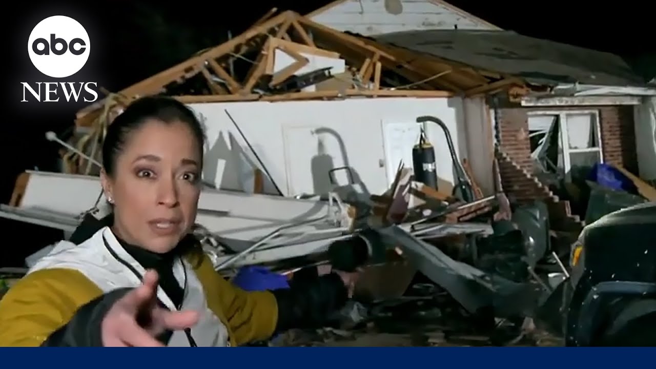 Tornadoes touch down in Oklahoma, leaving trail of destruction l GMA