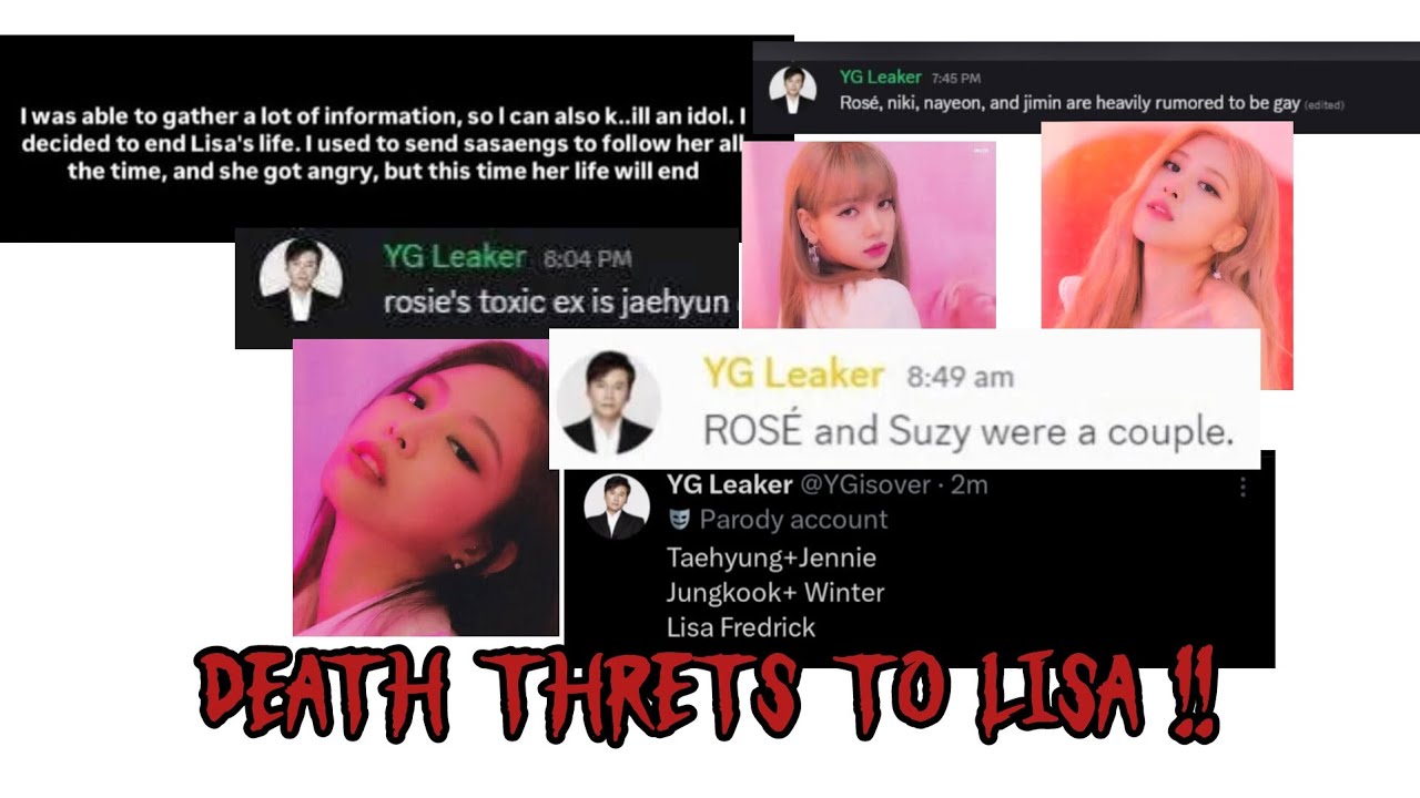 All information leaked by YG LEAKER 😱😱 #kpop #blackpink #bts #
