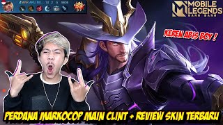 PERDANA MARKOCOP MAIN CLINT + REVIEW SKIN M2 - Mobile legends