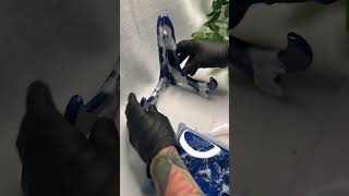 Second memorial 💙🤍 #epoxyresinart #resinart #resincrafts #epoxy #epoxyresin #resin #resinartist