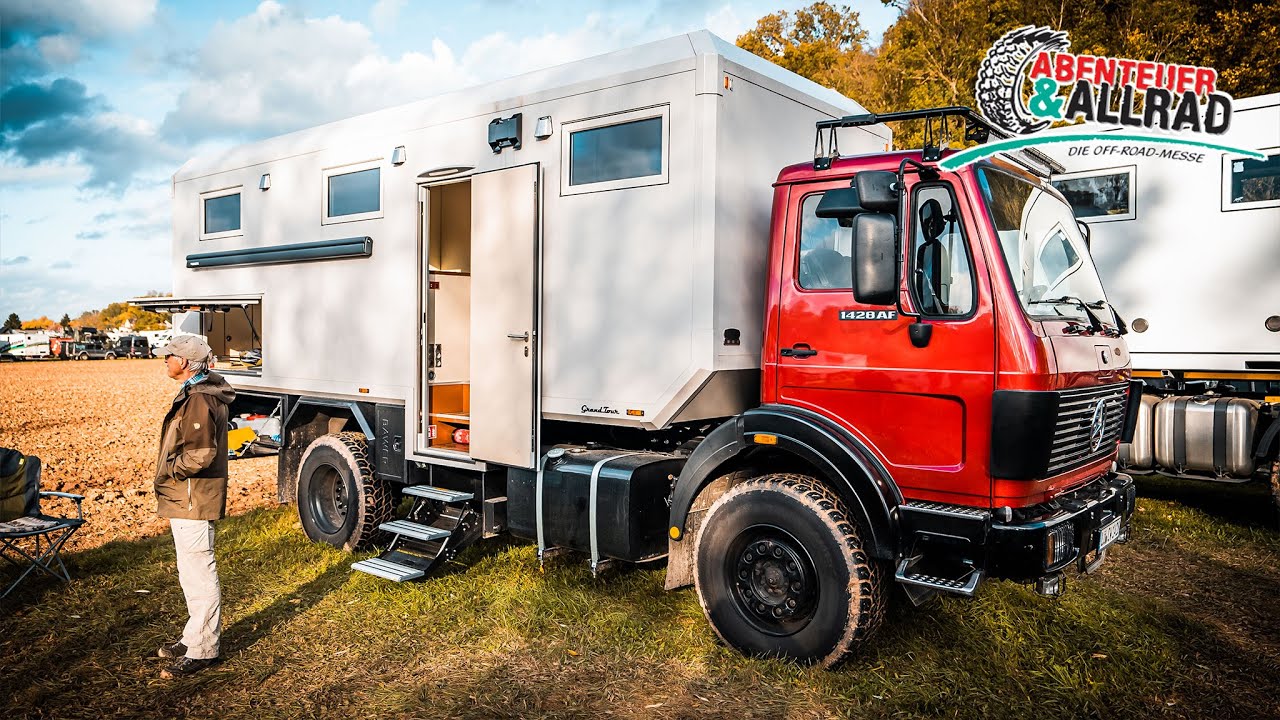Das Allrad Reisemobil für die Weltreise 💗 Mercedes Grand Tour | Camp Area - Abenteuer & Allrad 2021