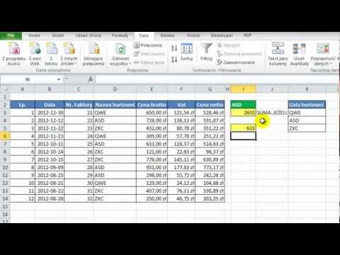 Wideo: Jak zrobić Sumif z wieloma kryteriami w programie Excel?