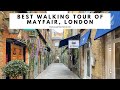 MAYFAIR WALK | Mayfair Walking Tour in London | Bond Street | Mount Street | Piccadilly | Shops